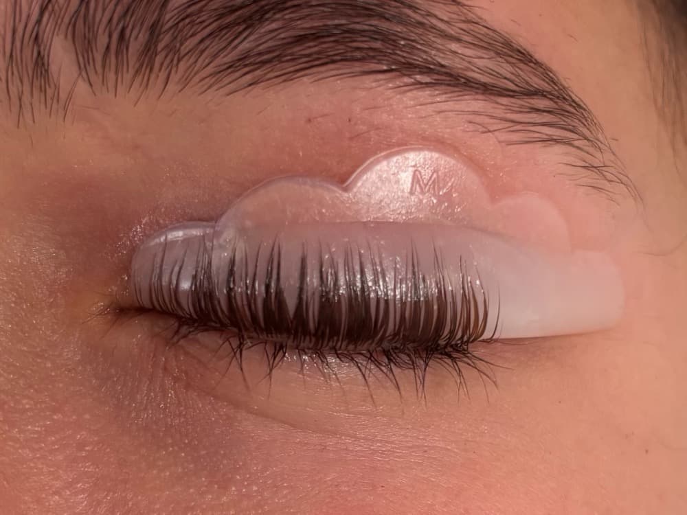 Lash lift result